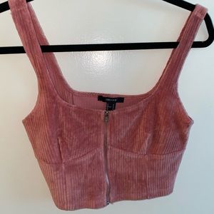 F21 crop bustier